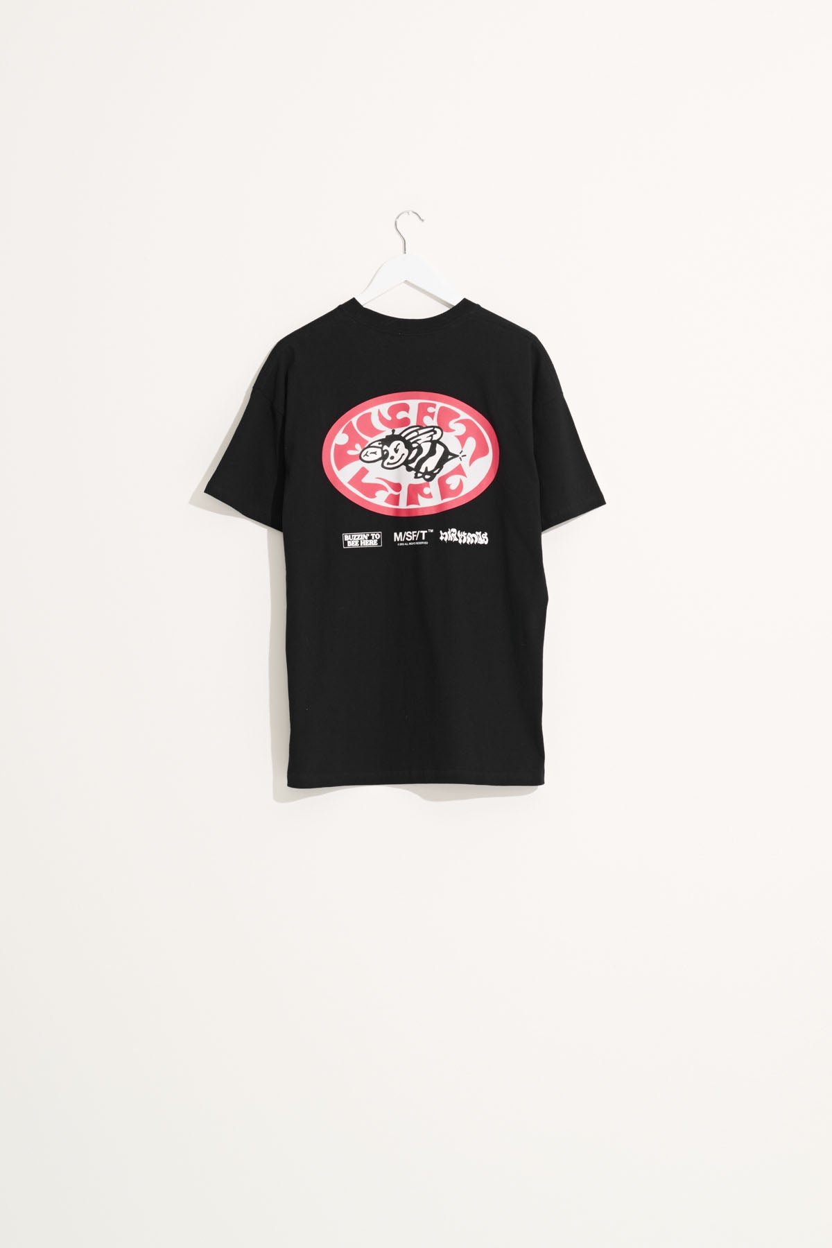 Misfit Shapes - Life Of Bees 50-50 Ss Tee - Washed Black