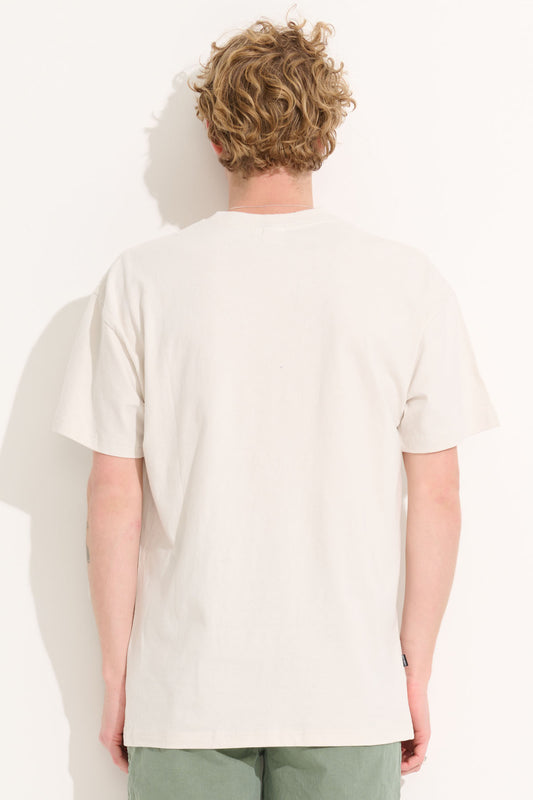 TALL SPRINGS 50-50 SS TEE - THRIFT WHITE