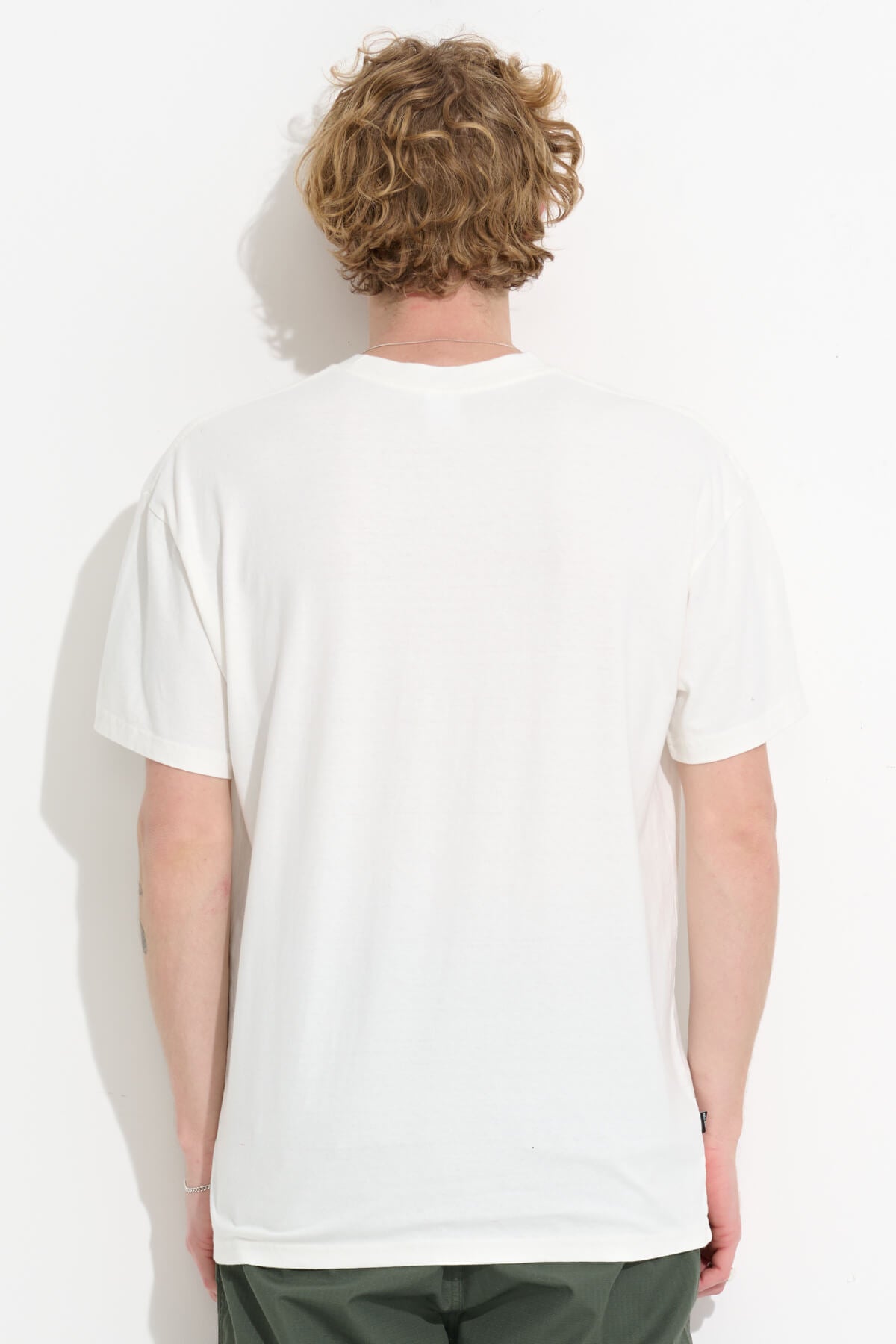 Misfit Shapes - Australian Bones Ss Tee - Pigment Thrift White