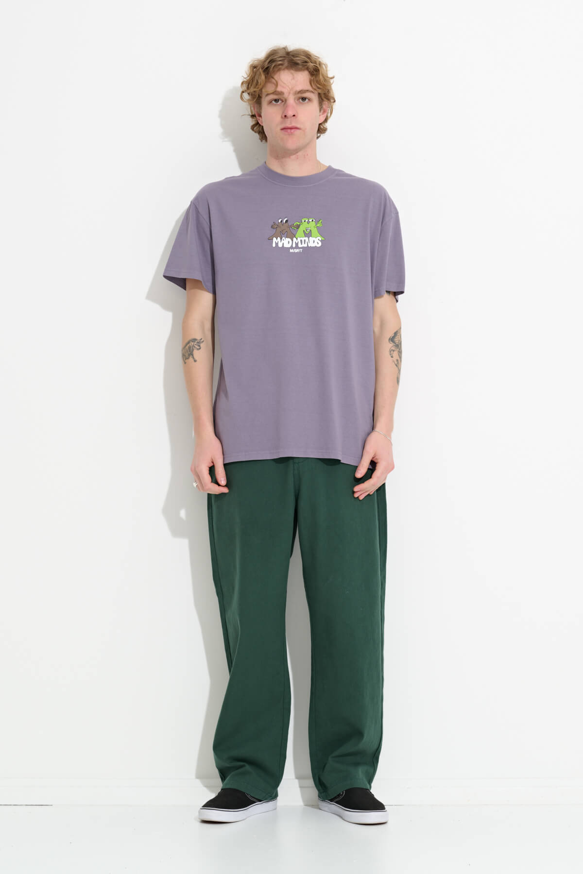 Misfit Shapes - Moodtanks Ss Tee - Pigment Mauve