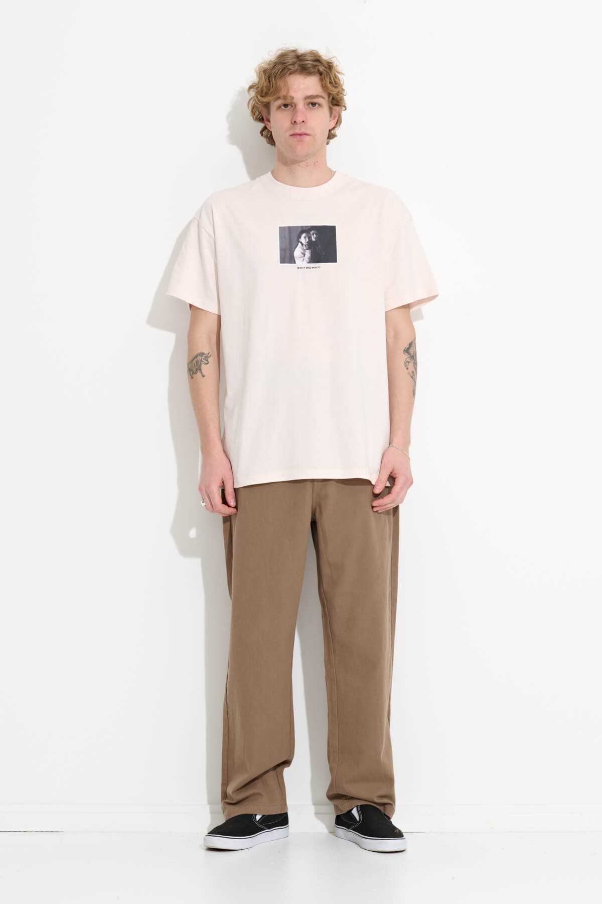 Misfit Shapes - Brat Ss Tee - Blush