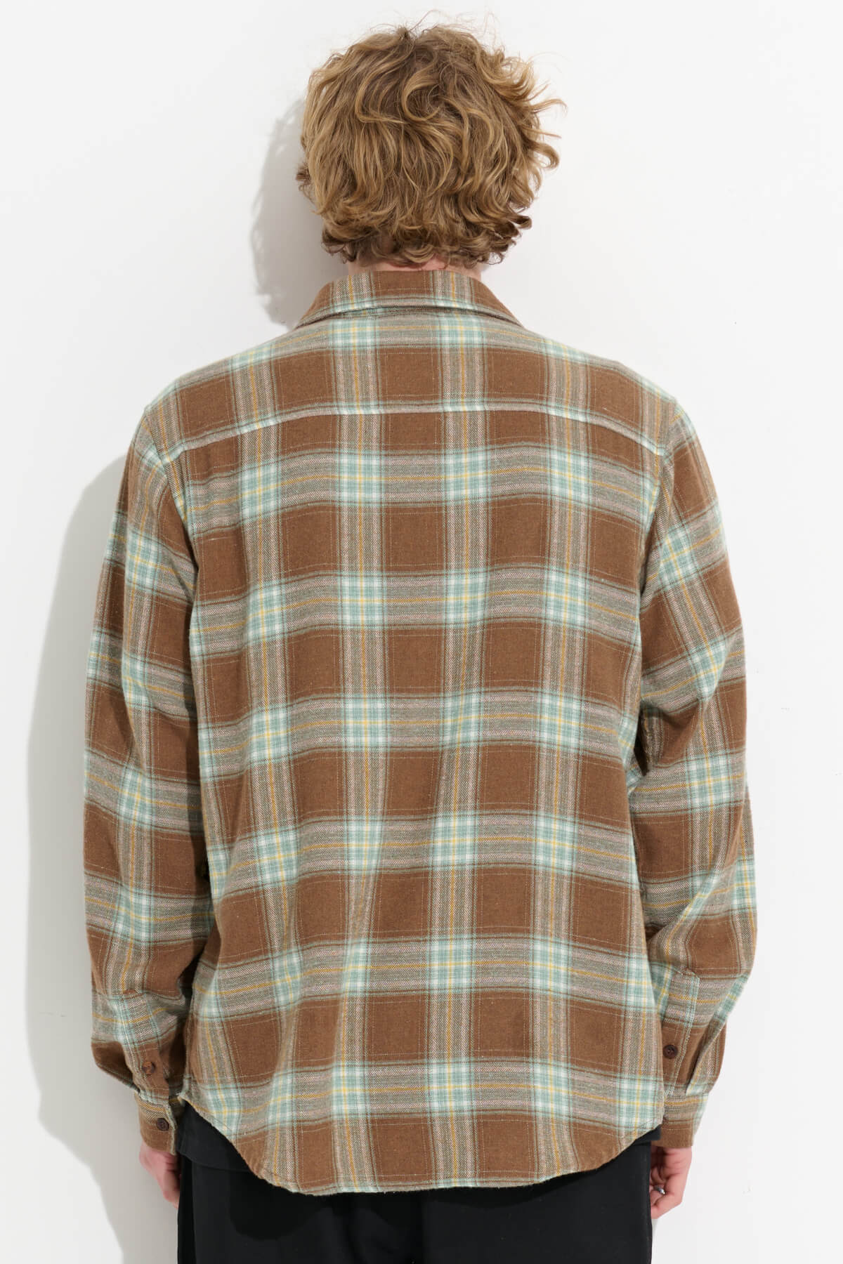 Misfit Shapes - Soup Bearer Ls Shirt - Tobacco