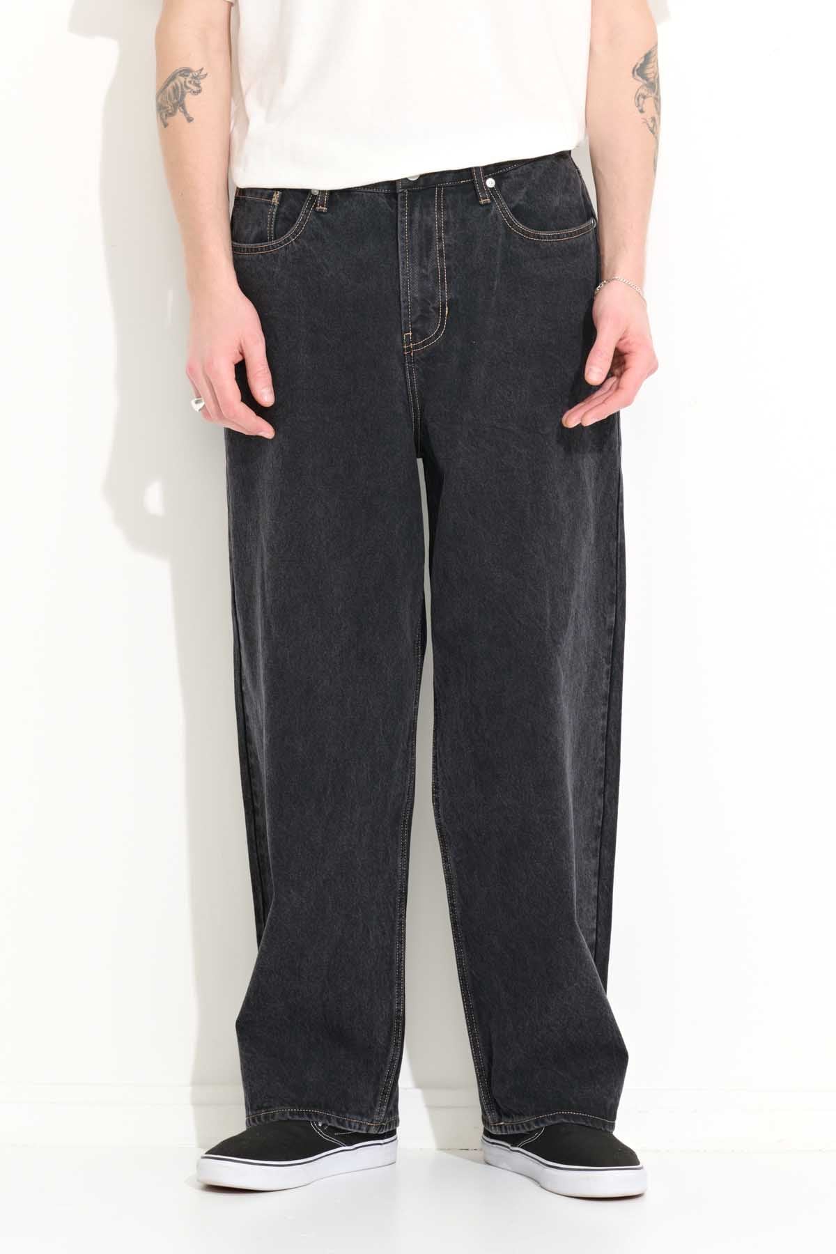 Misfit Shapes - Men'S Baggy Jean - Pepper