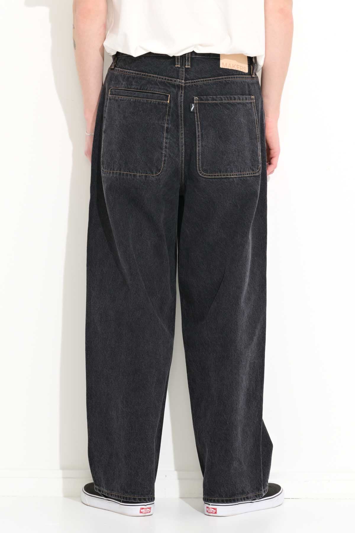 Misfit Shapes - Men'S Baggy Jean - Pepper