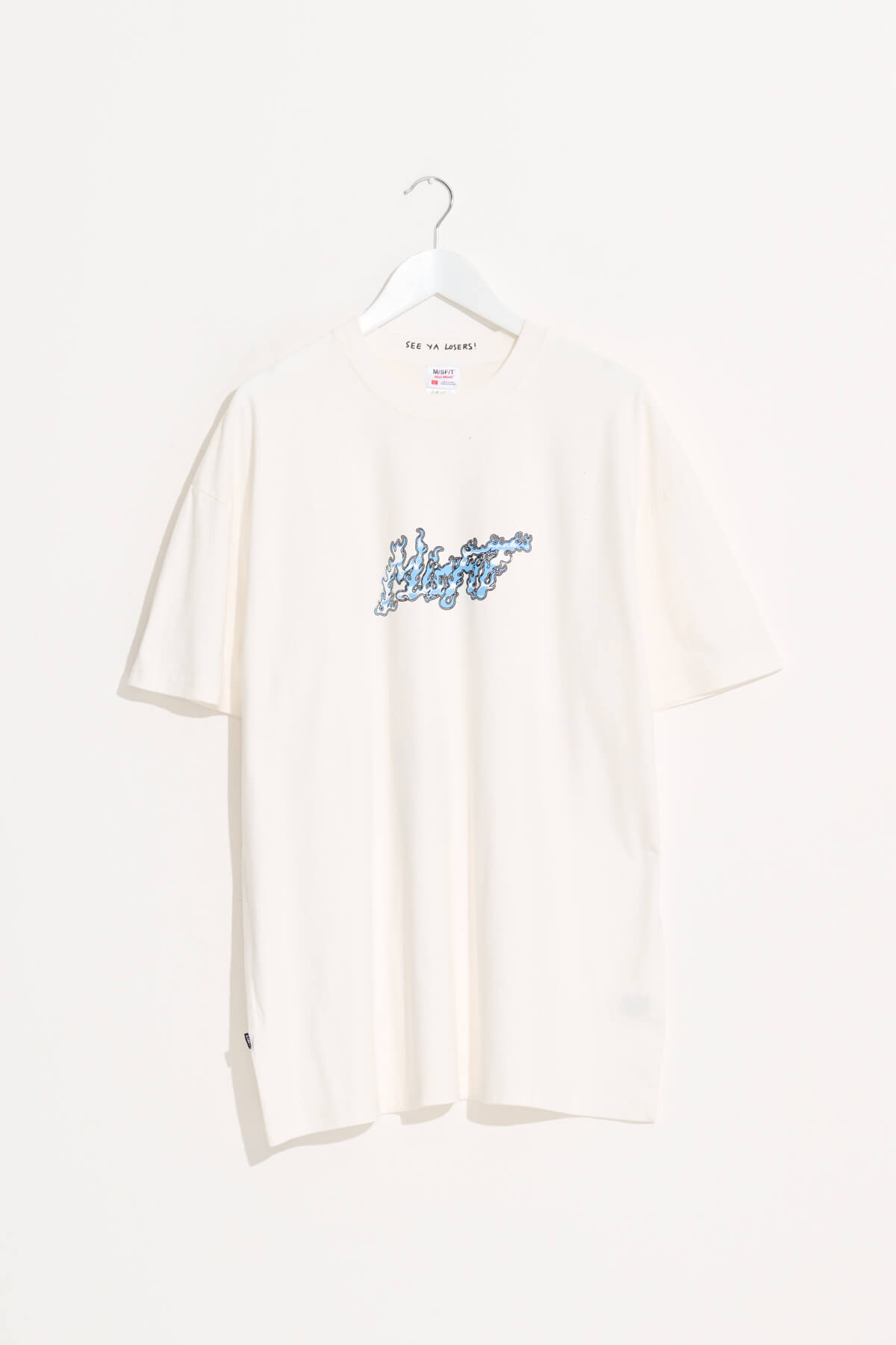 Misfit Shapes - SLEEPING CELLS SS TEE - Pigment Thrift White