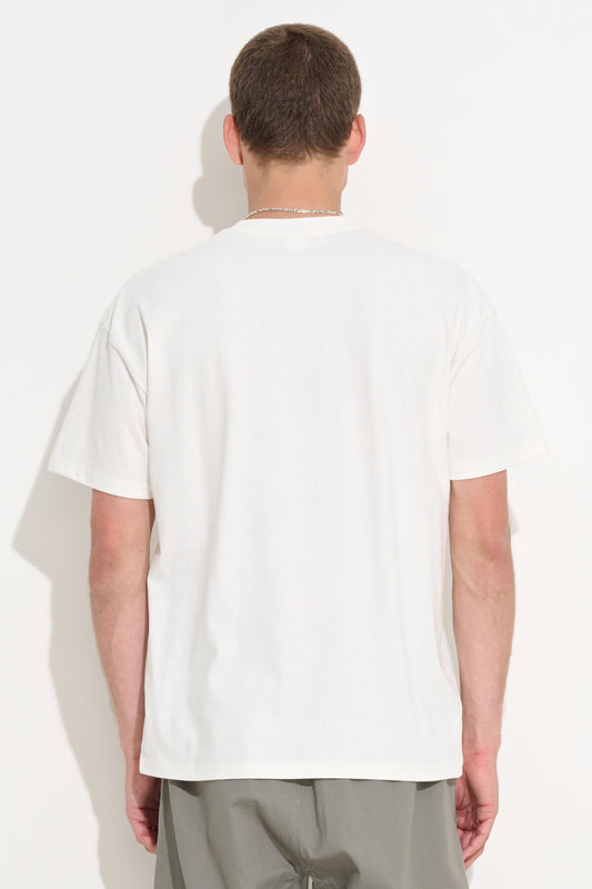 Misfit Shapes - PANORAMIC HEAVEN SS TEE - Pigment Thrift White