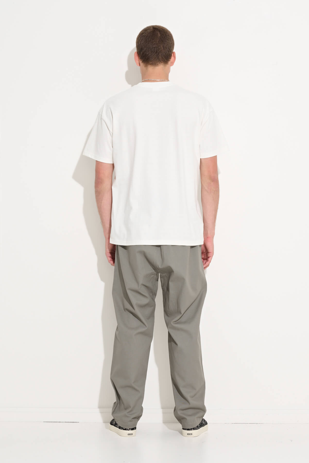 Misfit Shapes - PANORAMIC HEAVEN SS TEE - Pigment Thrift White