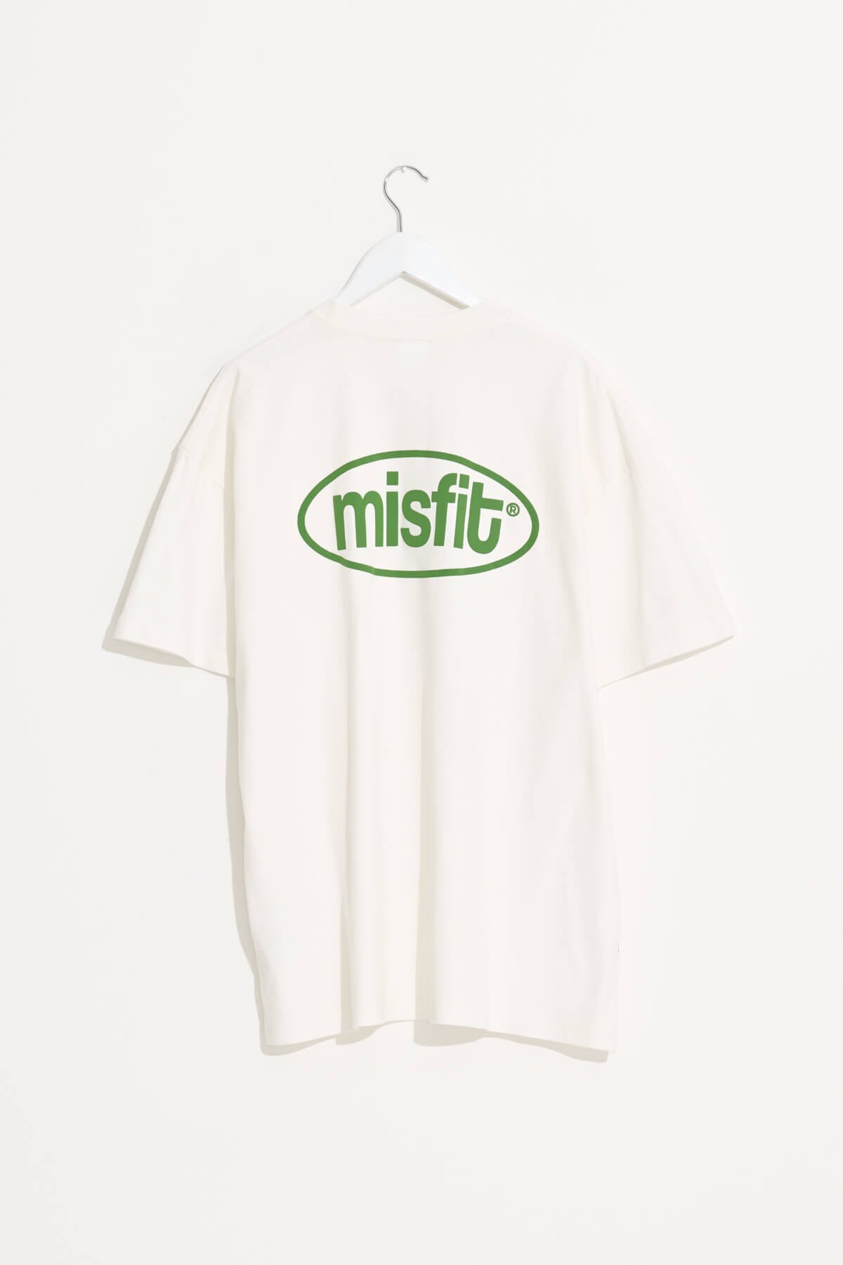 Misfit Shapes - NOISE AT FRANKS SS TEE - Pigment Thrift White