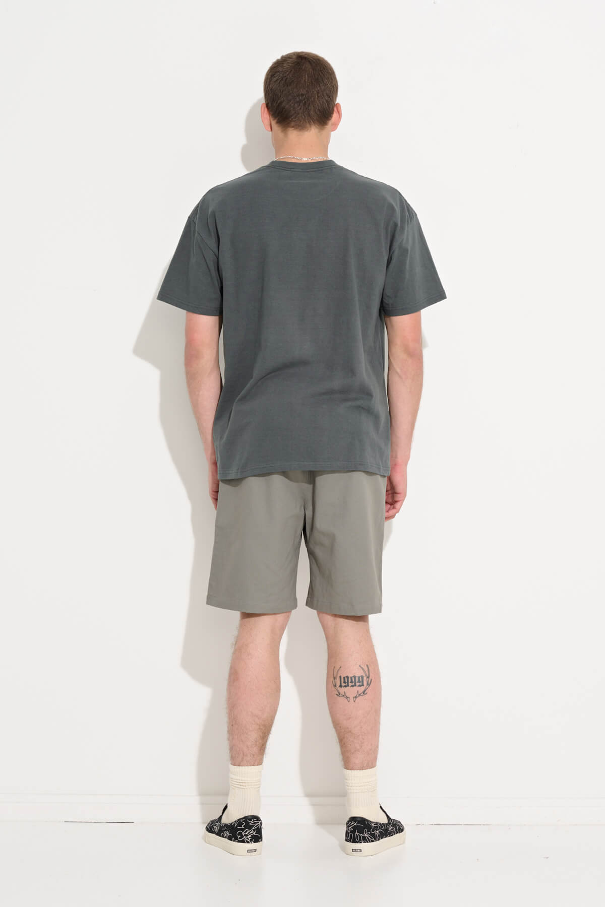 Misfit Shapes - TOM GUN SS TEE - Pigment Petrol