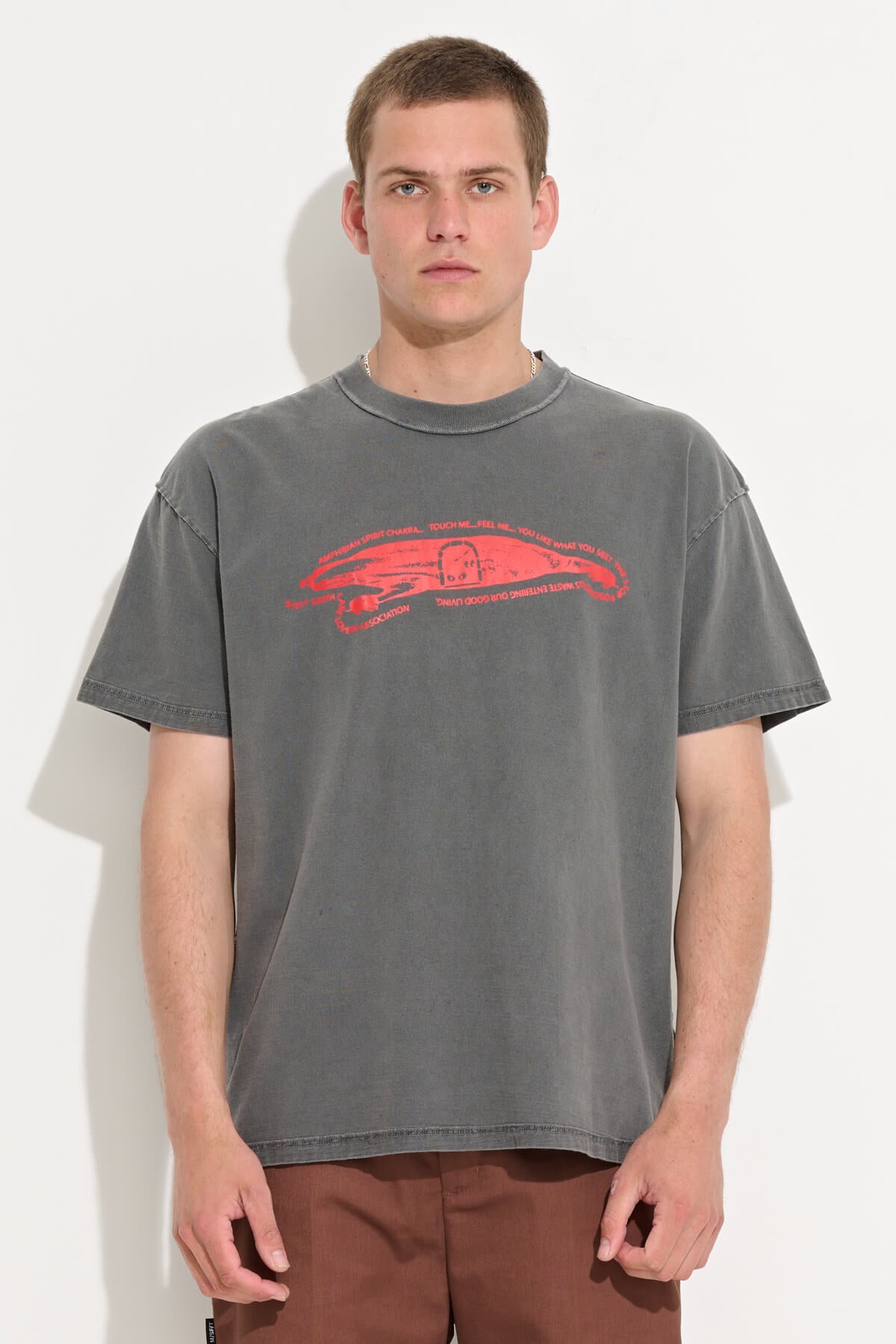 Misfit Shapes - AMPHIBIAN SPIRITS SS TEE - Pigment Black