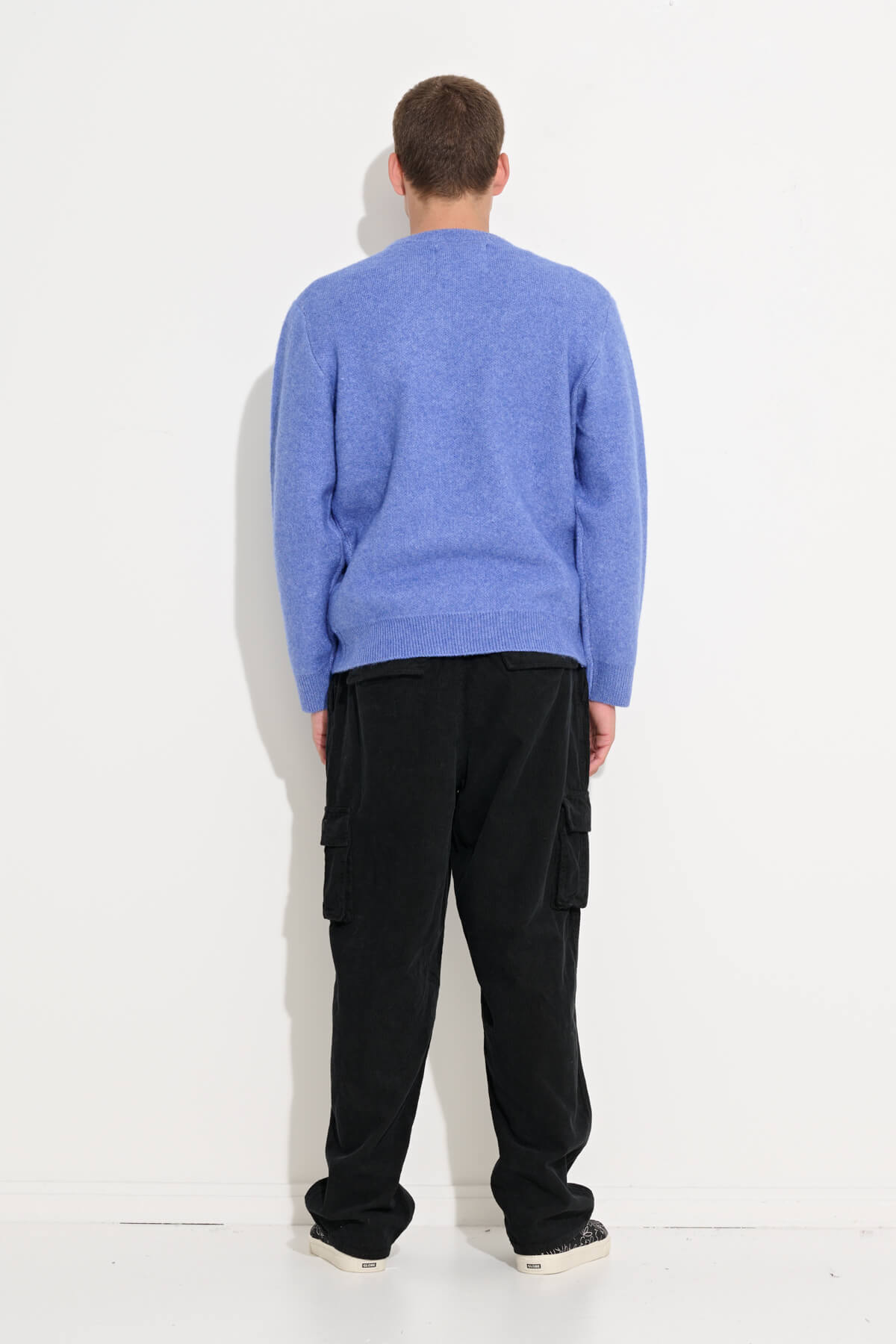 Misfit Shapes - WALKING WONDERS KNIT CREW - Blue