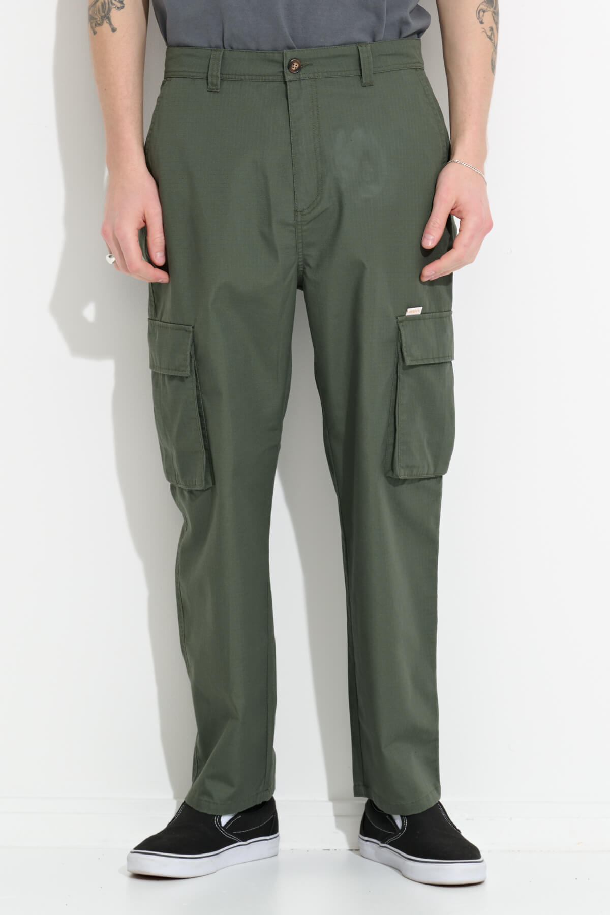 Misfit Shapes - Green Onions Cargo Pant - Army Ripstop