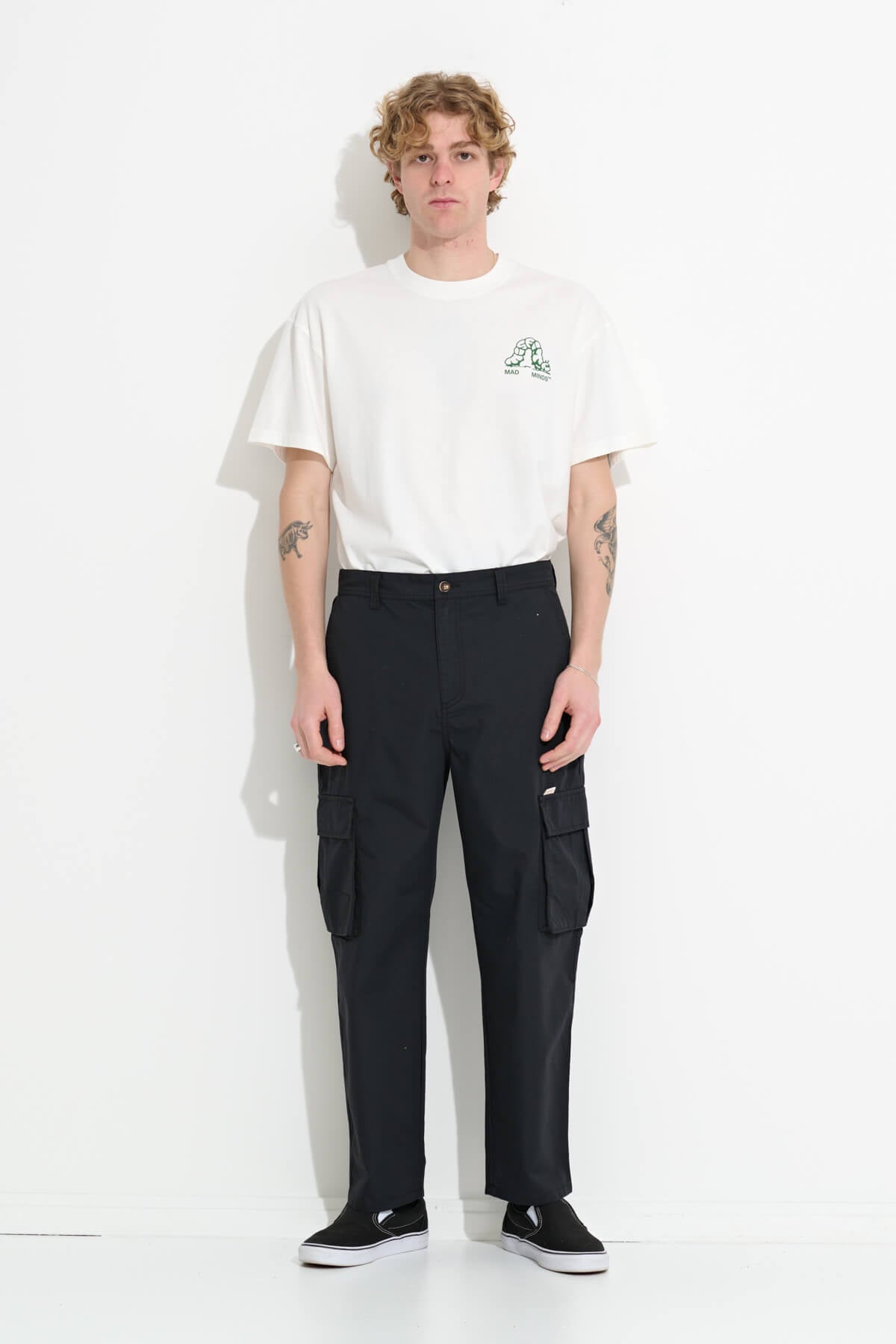 Misfit Shapes - Green Onions Cargo Pant - Black Ripstop