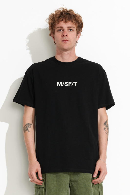 Misfit Shapes - Supercorporate 2.0 Ss Tee - Washed Black