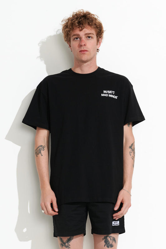 Misfit Shapes - Supercorporate 3.0 Ss Tee - Washed Black