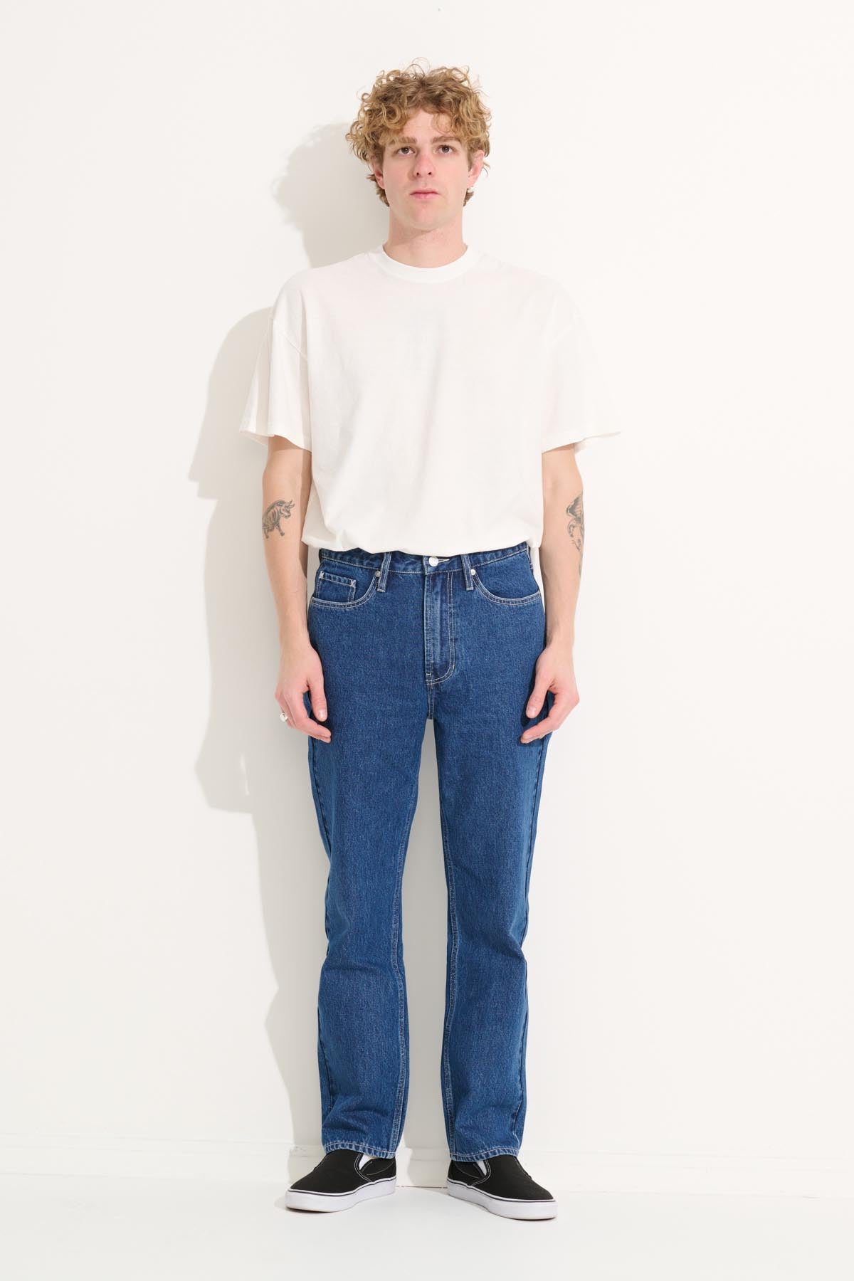 Misfit Shapes - Men'S Makers Straight Jean - Indigo