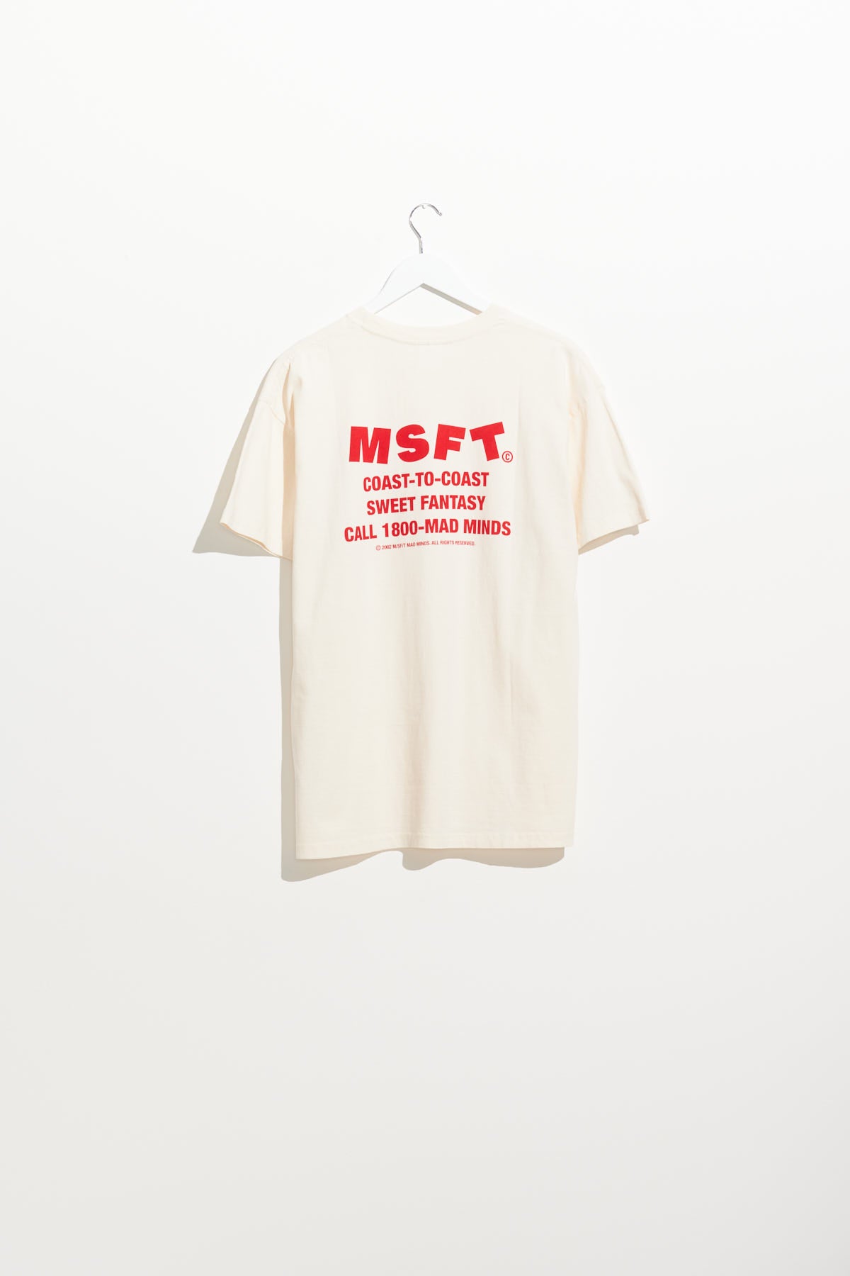 Misfit Shapes - Coast Caller 50/50 Aaa SS Tee - Pigment Thrift White