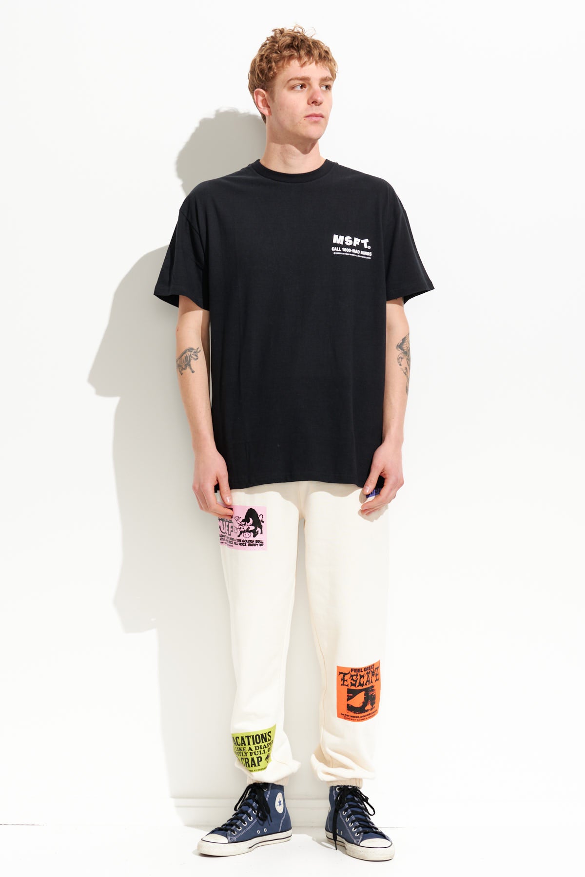 Misfit Shapes - Coast Caller 50/50 Aaa SS Tee - Pitch Black
