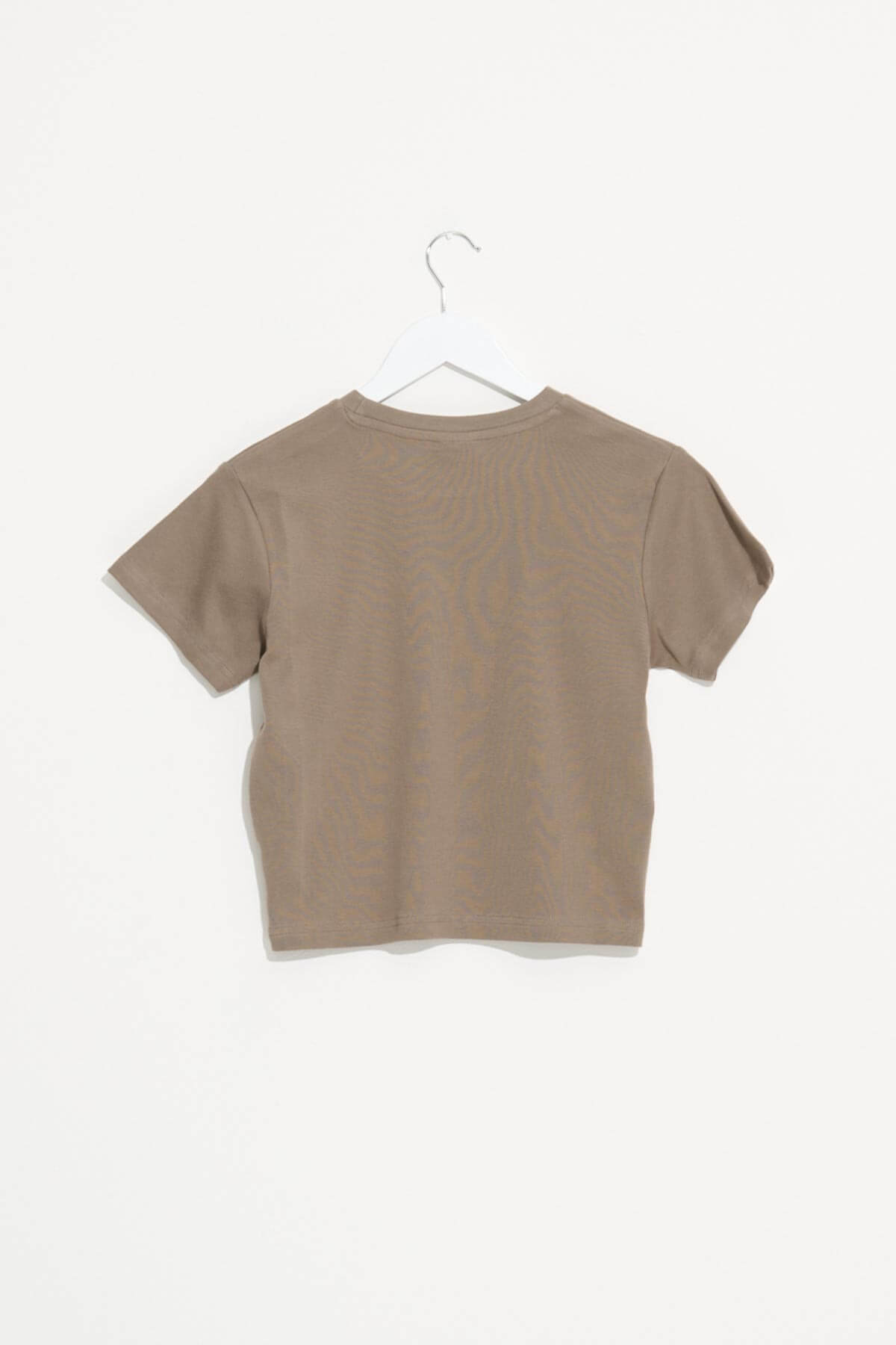 Misfit Shapes - Little Lies Rib Tee - Stone