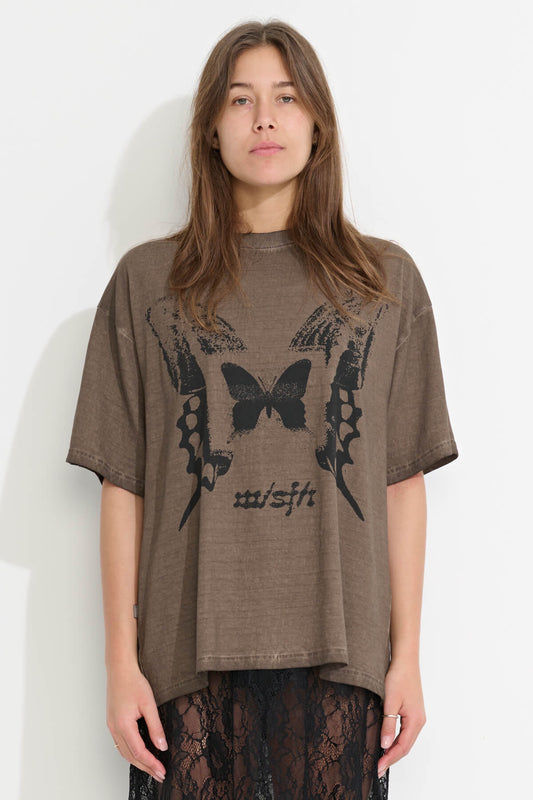 Misfit Shapes - Dream Less OS Tee - Chocolate