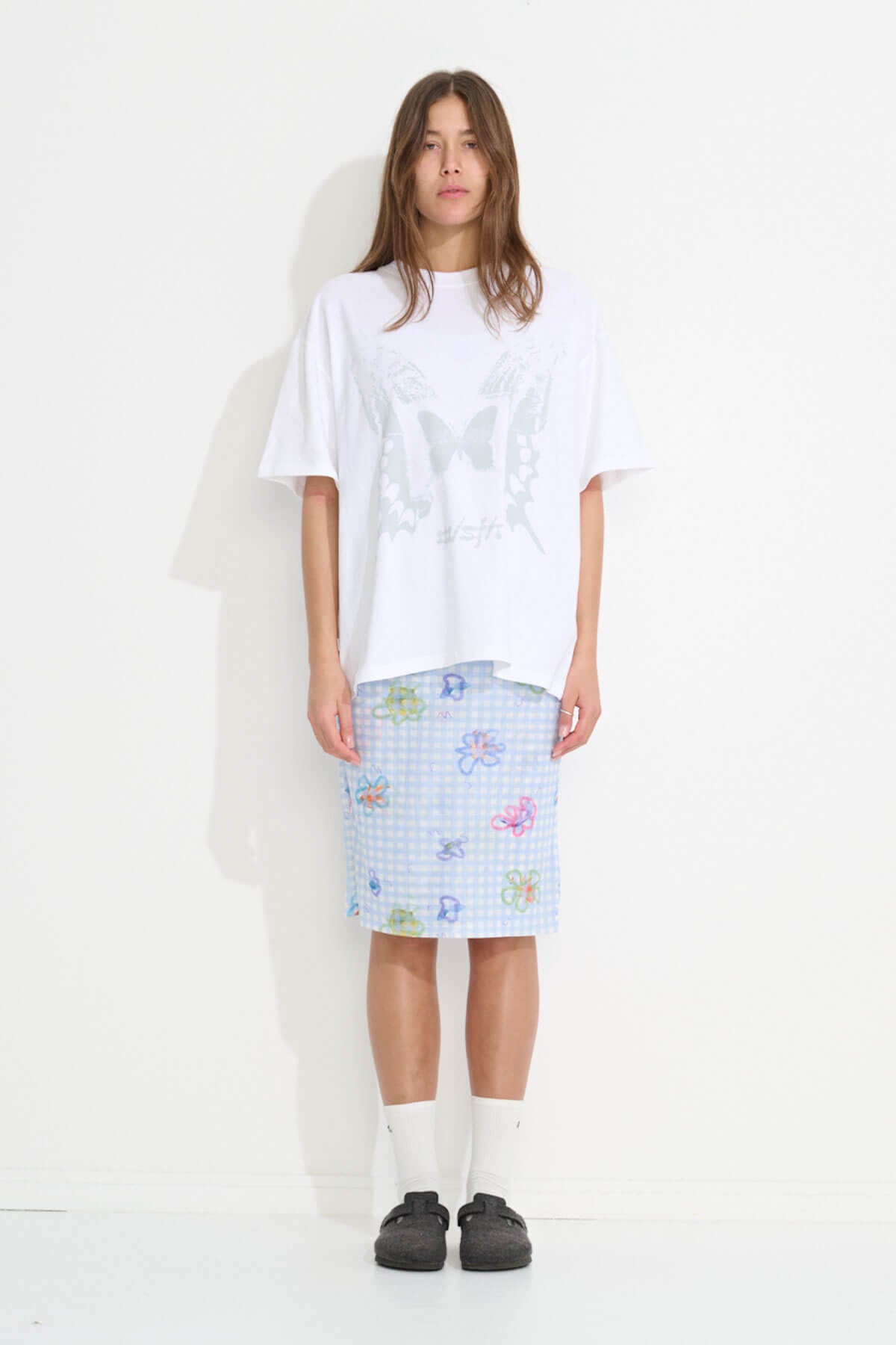 Misfit Shapes - Dream Less OS Tee - White