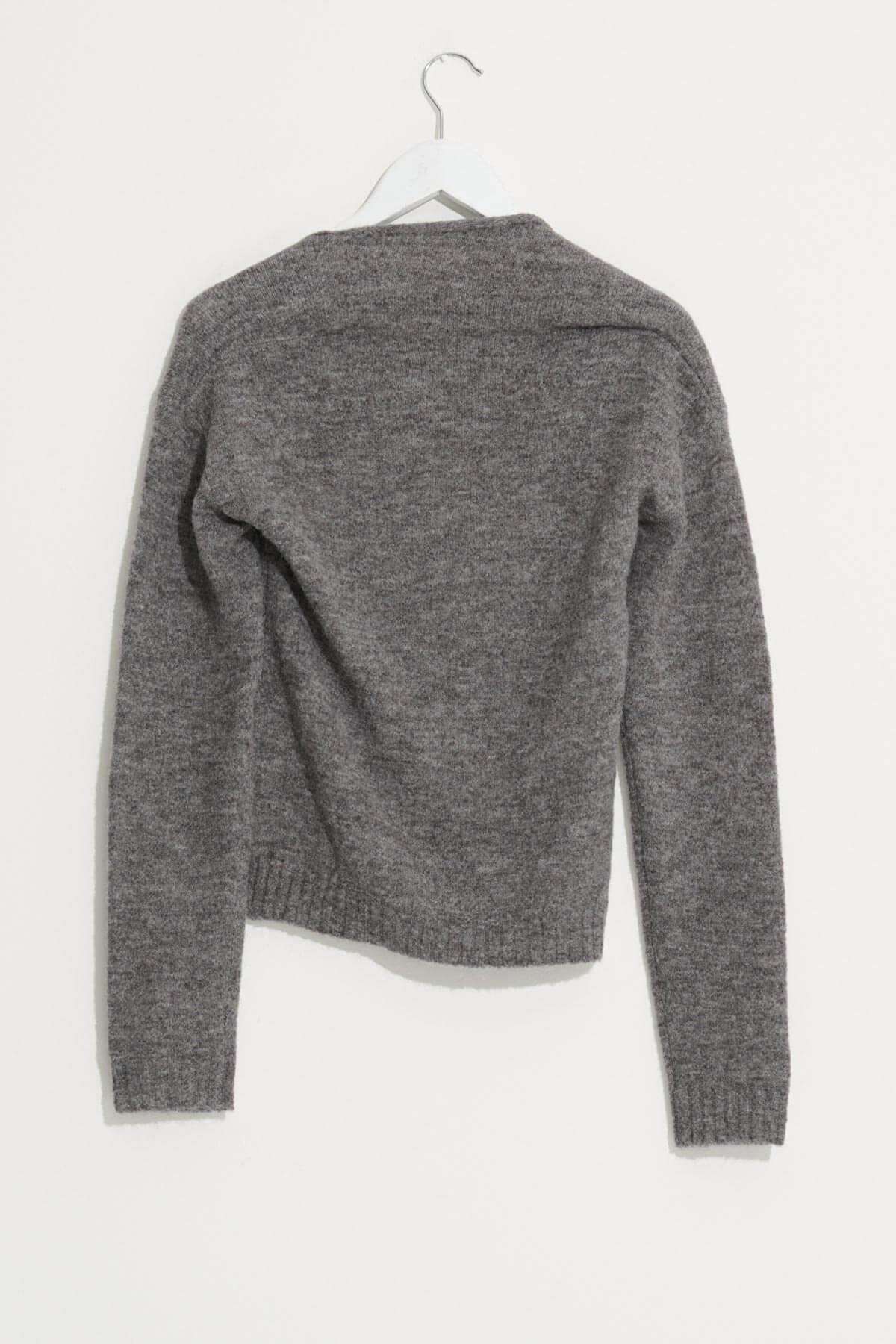 Misfit Shapes - Nights Over Egypt LS Knit - Charcoal