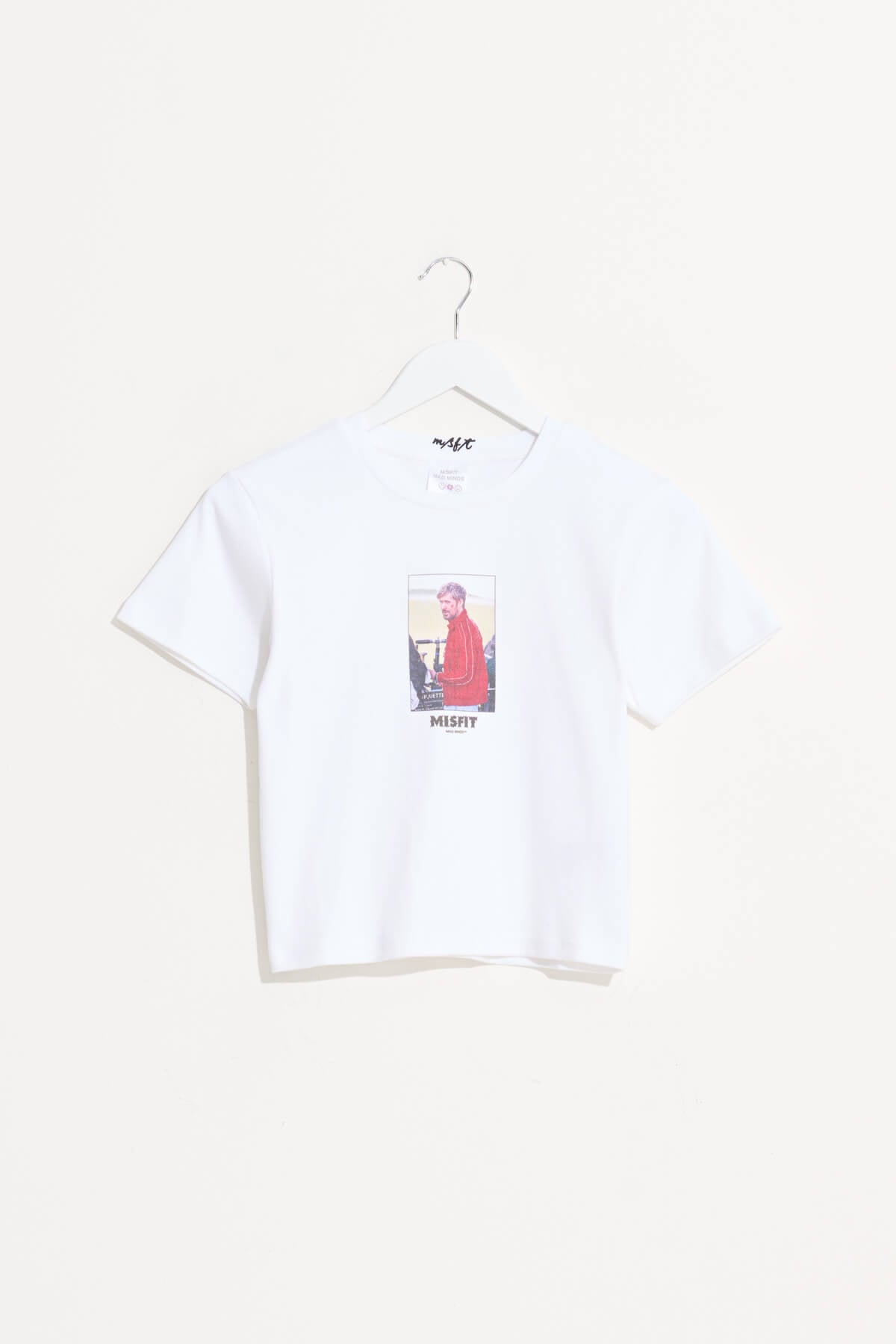 Misfit Shapes - GOZ RIB TEE - White