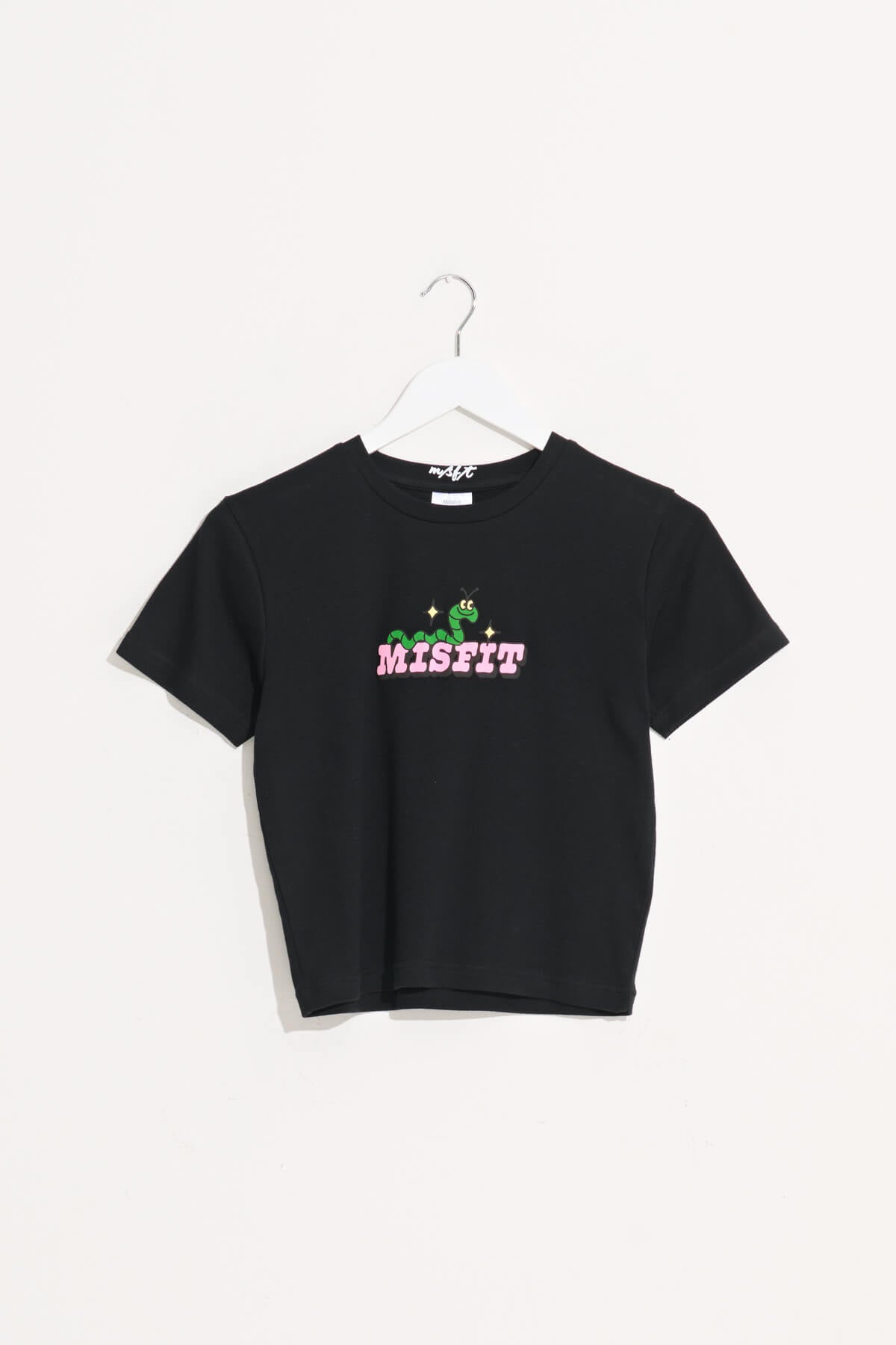 Misfit Shapes - WILBUR RIB TEE - Black