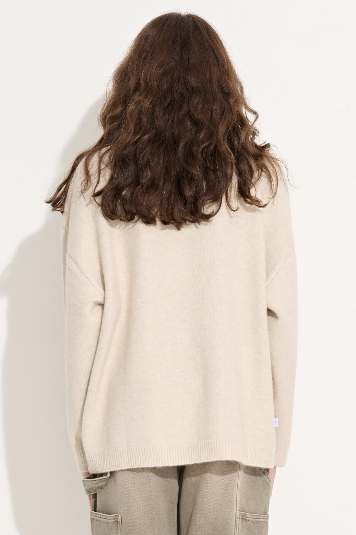 Misfit Shapes - WILBER OS KNIT - Cream