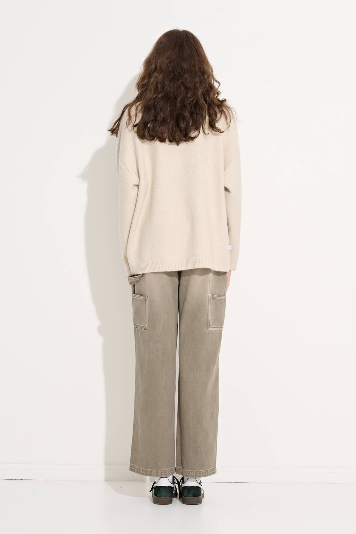 Misfit Shapes - WILBER OS KNIT - Cream