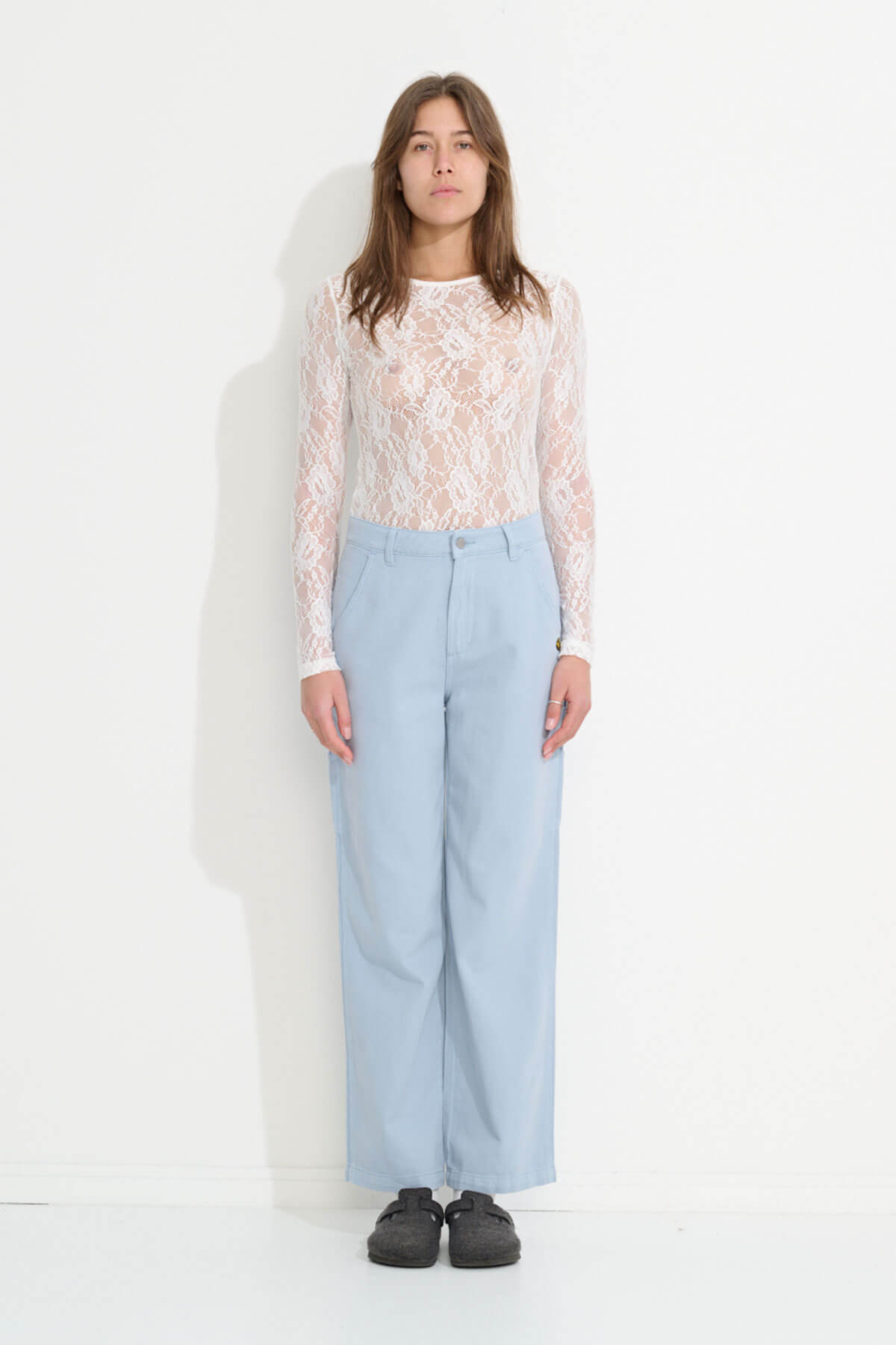 Misfit Shapes - Heavenly People Pant - Dusty Blue