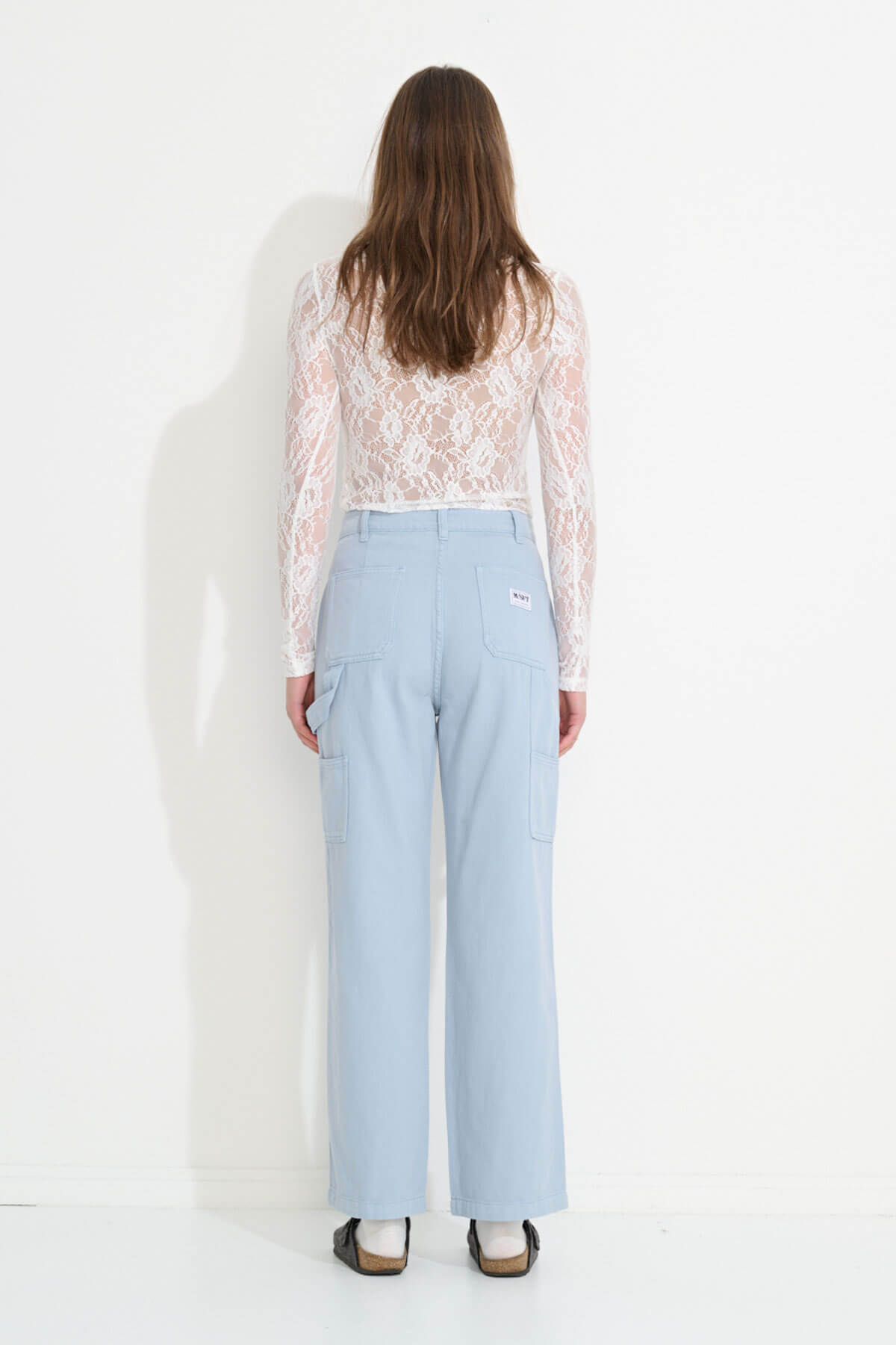 Misfit Shapes - Heavenly People Pant - Dusty Blue