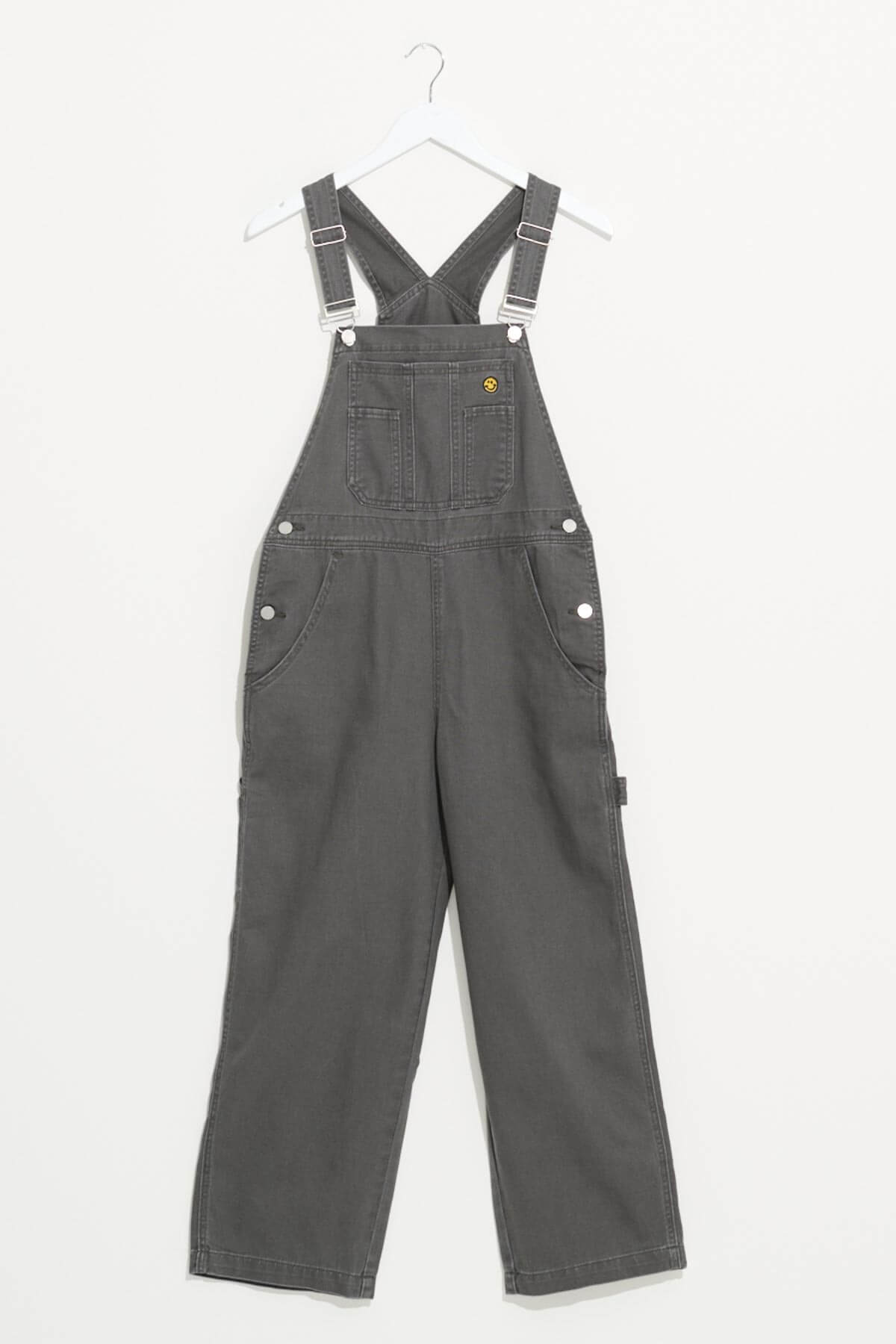 Misfit Shapes - Heavenly People Overalls - Charcoal