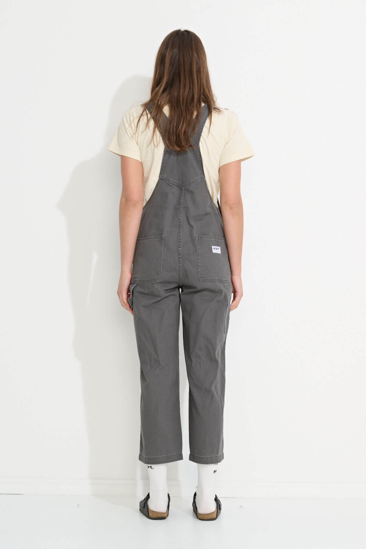 Misfit Shapes - Heavenly People Overalls - Charcoal