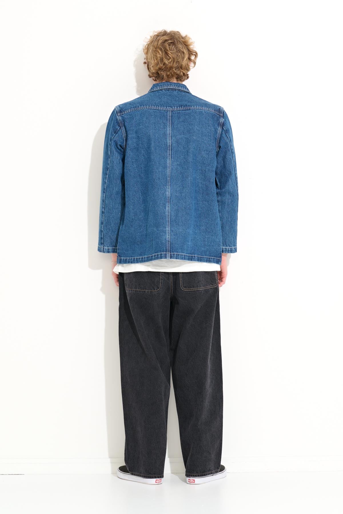 Misfit Shapes - Unisex Chore Jacket - Indigo