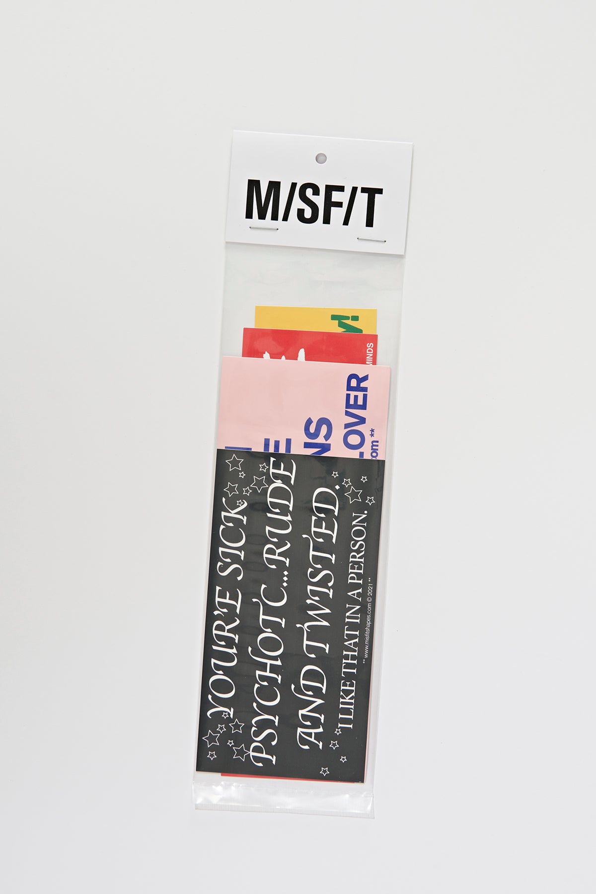 Misfit Shapes - Bumpered Colour Sticker Pack - Multi
