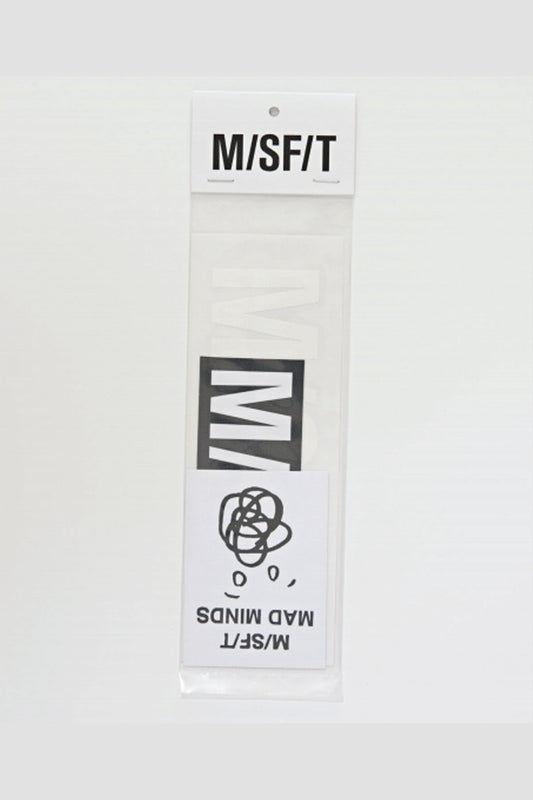 Misfit Shapes - Bumpered Classic Sticker Pack - Black/White