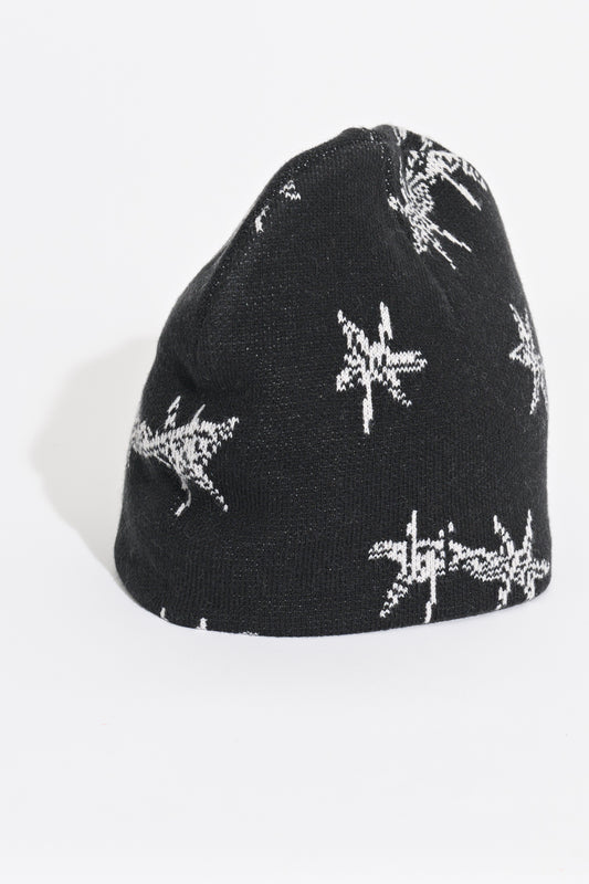 Misfit Shapes - PUBLIC HOUSES SKULL CAP BEANIE - Black