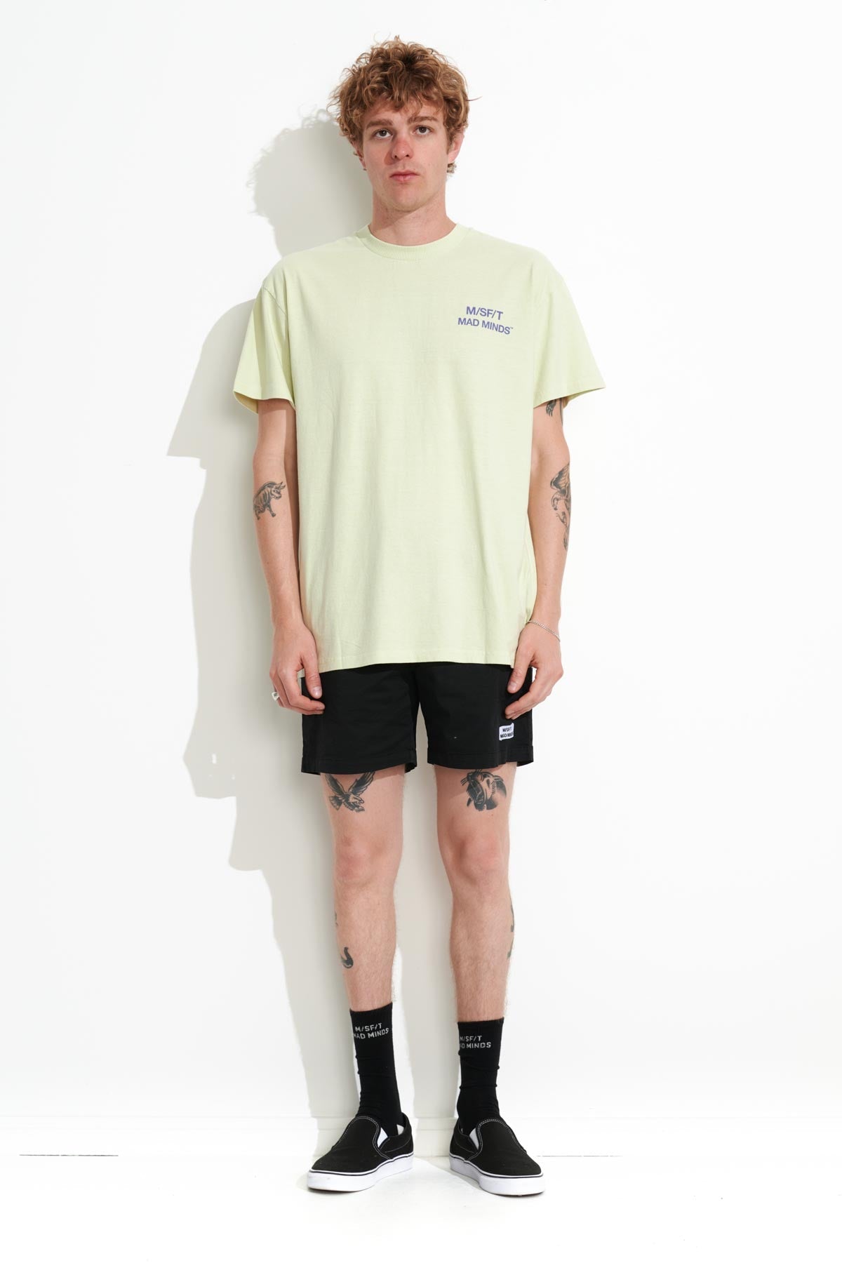 Misfit Shapes - Supercorporate 3.0 SS Tee - Pigment Wasabi