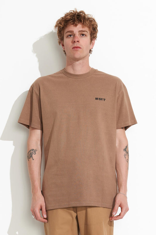 Misfit Shapes - Spirit Level 50-50 Aaa SS Tee - Pigment Stone
