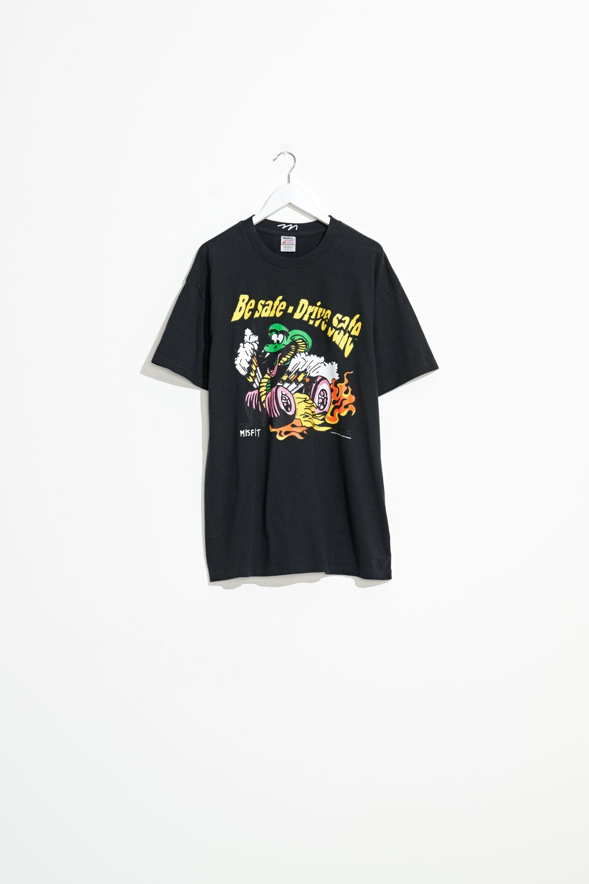 Misfit Shapes - Journey Well 50-50 Aaa SS Tee - Pigment Black