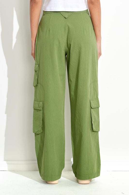 Misfit Shapes - Water Pipe Cargo Pant - Khaki
