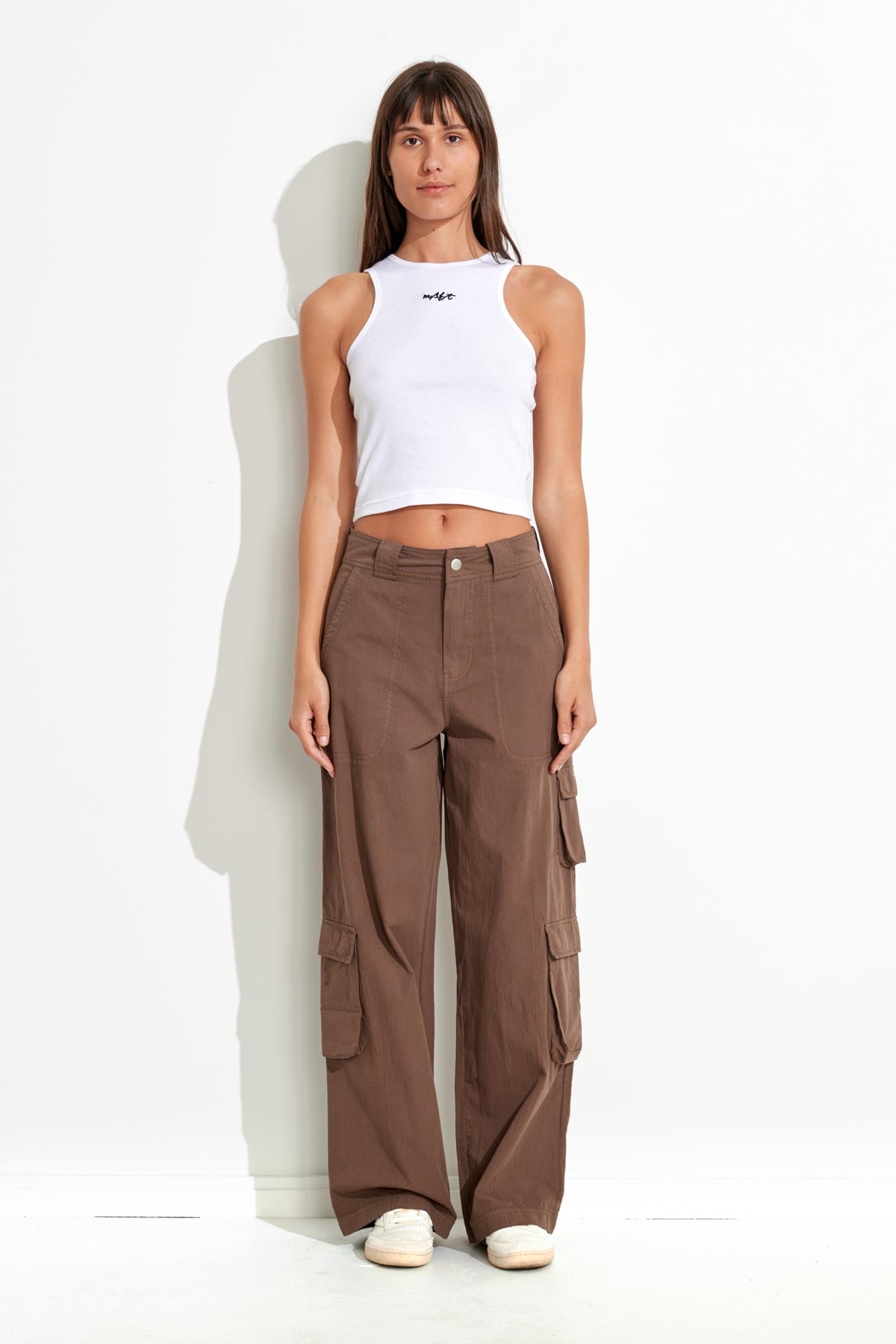 Misfit Shapes - Water Pipe Cargo Pant - Chocolate