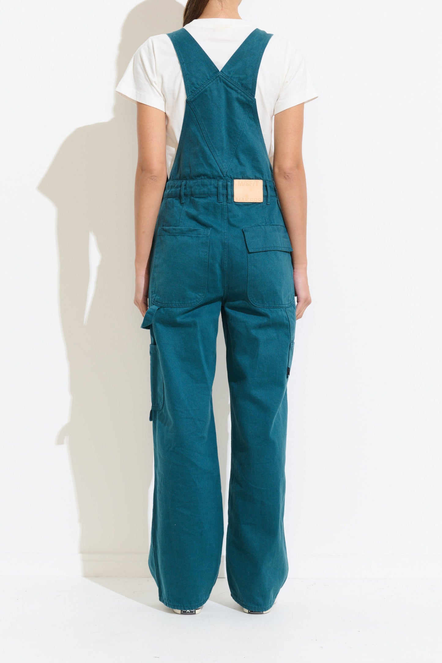 Misfit Shapes - Unisex Makers Overall - Greenish