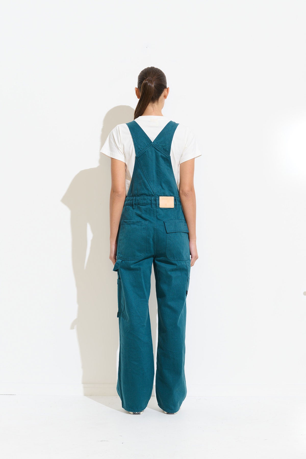 Misfit Shapes - Unisex Makers Overall - Greenish