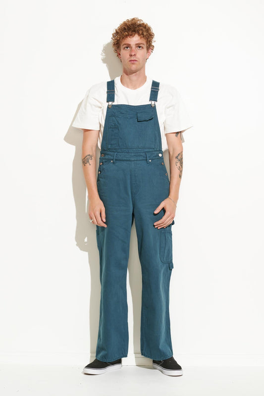 Misfit Shapes - Unisex Makers Overall - Greenish