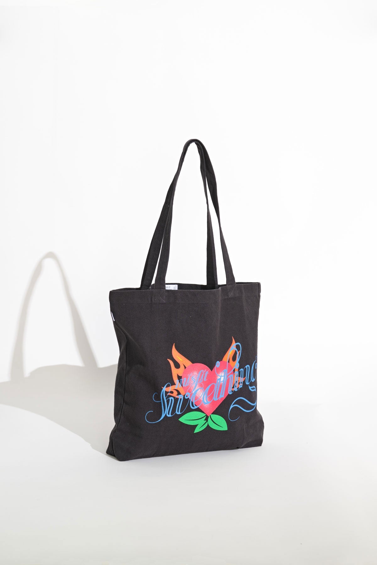 Misfit Shapes - Tender Trouble Tote Bag - Black Print